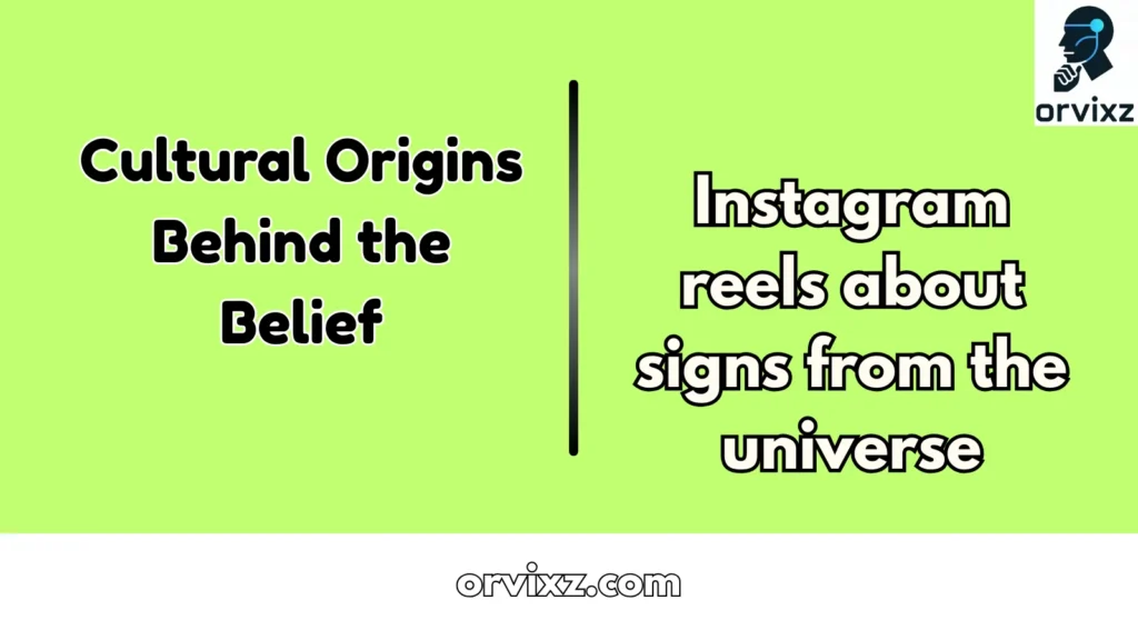 Cultural Origins Behind the Belief