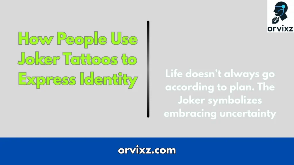 How People Use Joker Tattoos to Express Identity