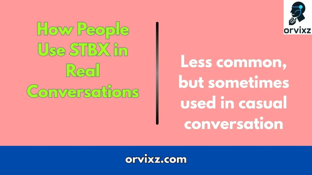 Real Life Examples of STBX in Text Messages