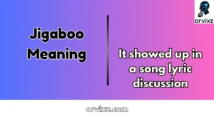 Jigaboo Meaning