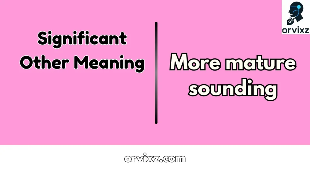 Significant Other Meaning