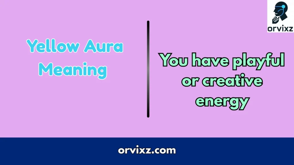 Yellow Aura Meaning