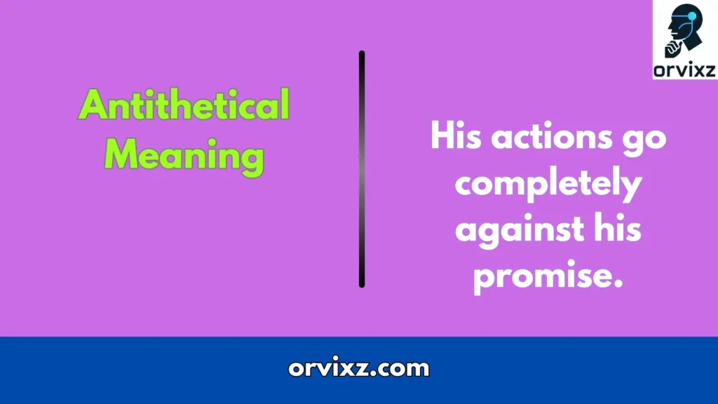 Antithetical Meaning