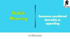 Nubile Meaning