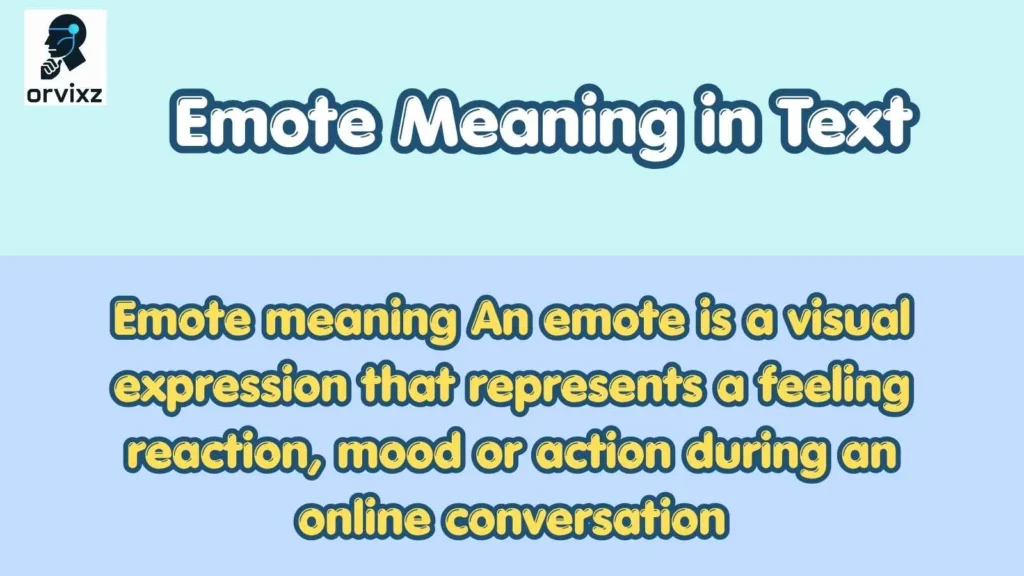 Emote Meaning in Text